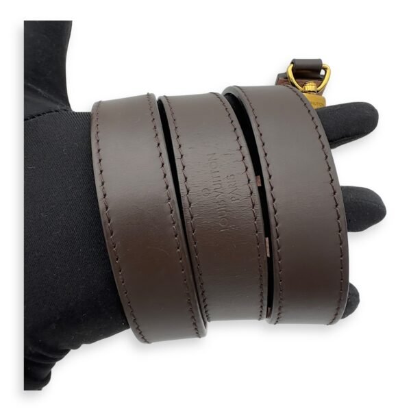 Bondstreet Top Handle Bag Brown in Coated Canvas, Gold hardware - Image 26
