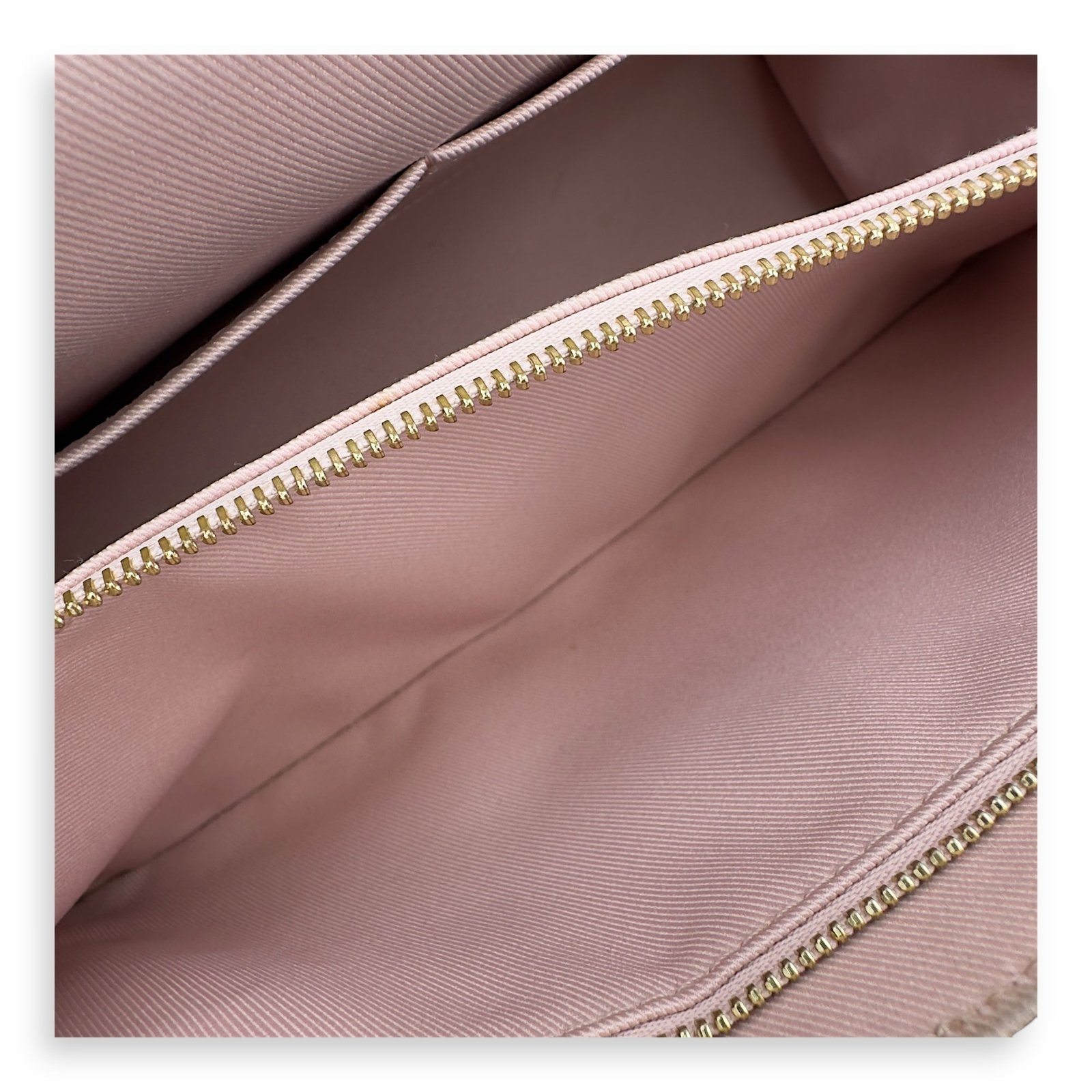 Bondstreet Top Handle Bag Brown in Coated Canvas, Gold hardware - Image 8