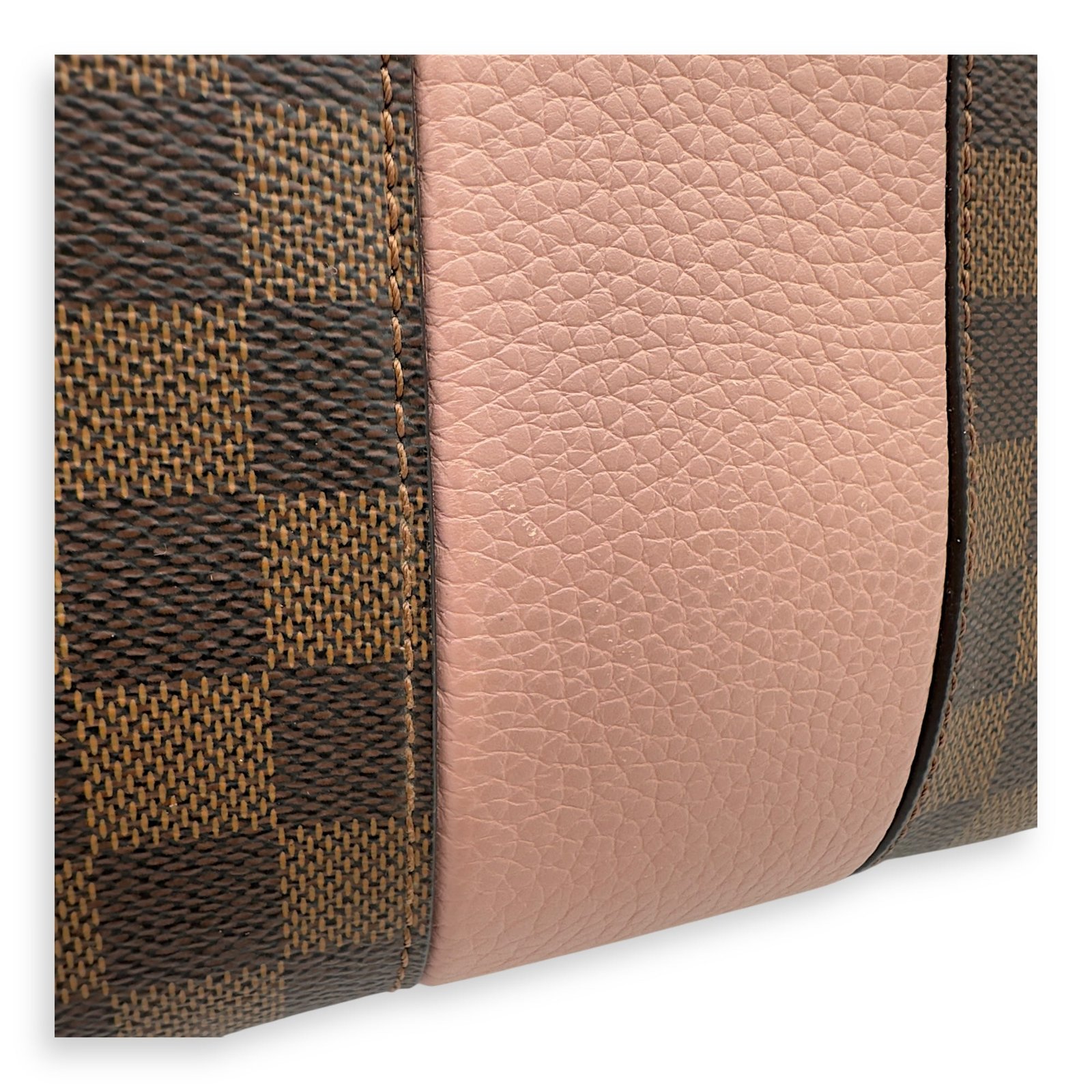 Bondstreet Top Handle Bag Brown in Coated Canvas, Gold hardware - Image 9