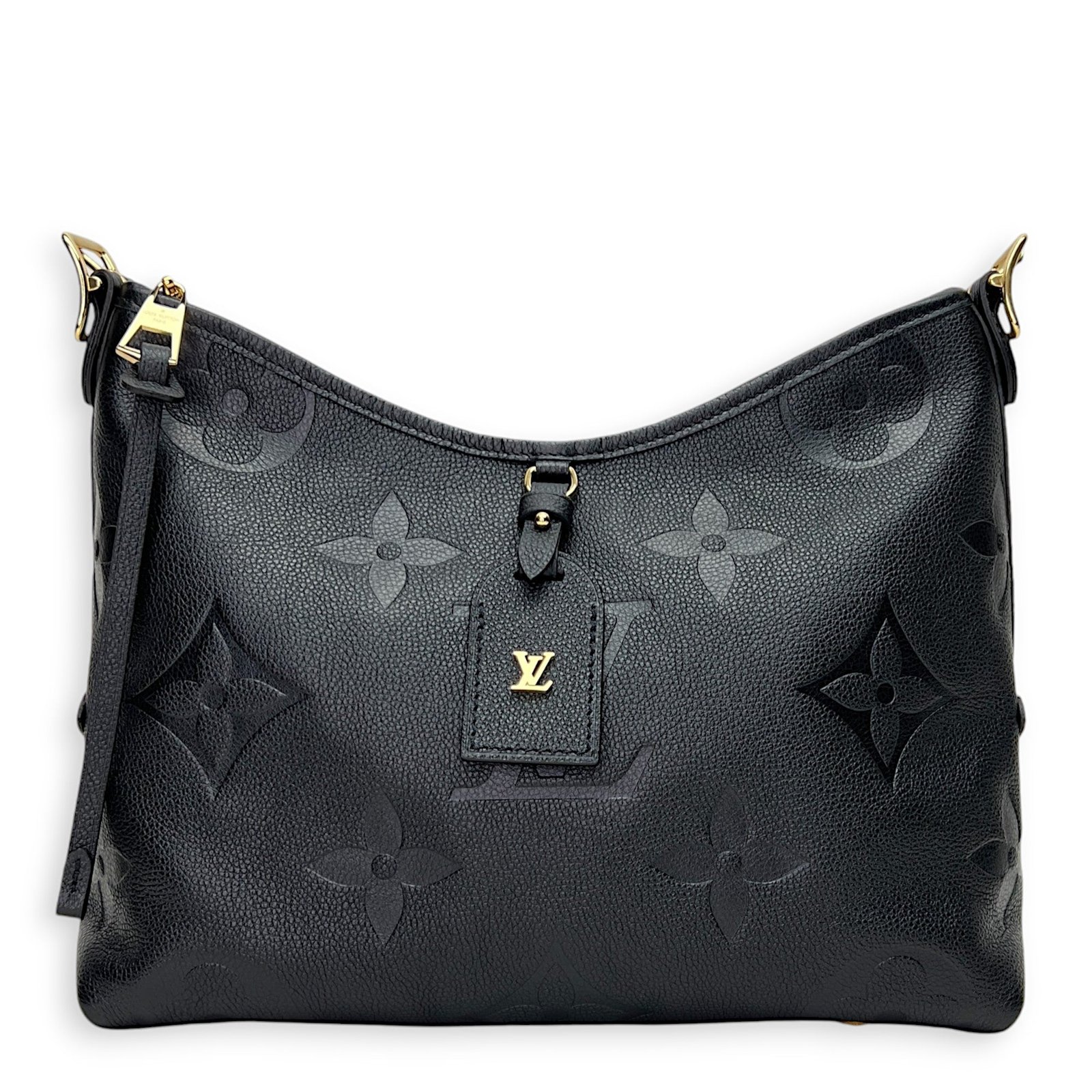 Carryall PM Shoulder bag in Monogram Empreinte leather, Gold Hardware