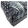 Chapman Brothers Tote Bag Blue in Coated Canvas, Silver hardware - Image 10