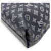 Chapman Brothers Tote Bag Blue in Coated Canvas, Silver hardware - Image 11