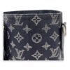 Chapman Brothers Tote Bag Blue in Coated Canvas, Silver hardware - Image 24