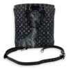 Chapman Brothers Tote Bag Blue in Coated Canvas, Silver hardware - Image 27