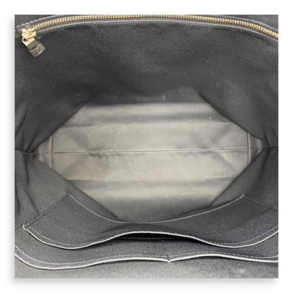 Chapman Brothers Tote Bag Blue in Coated Canvas, Silver hardware - Image 6