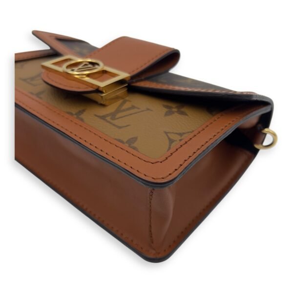 Dauphine Belt Bag Brown in Monogram Coated Canvas, Gold hardware - Image 10