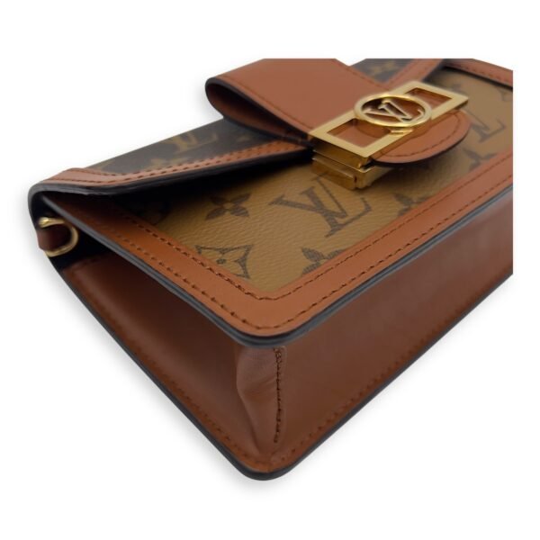 Dauphine Belt Bag Brown in Monogram Coated Canvas, Gold hardware - Image 11