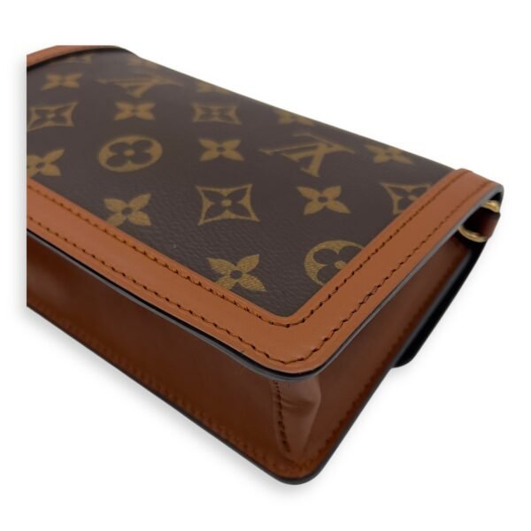 Dauphine Belt Bag Brown in Monogram Coated Canvas, Gold hardware - Image 12