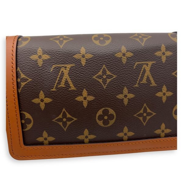 Dauphine Belt Bag Brown in Monogram Coated Canvas, Gold hardware - Image 14