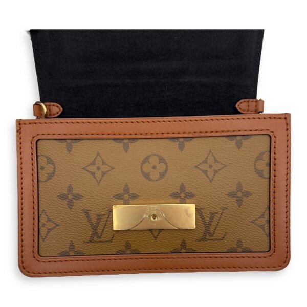 Dauphine Belt Bag Brown in Monogram Coated Canvas, Gold hardware - Image 16