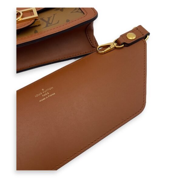Dauphine Belt Bag Brown in Monogram Coated Canvas, Gold hardware - Image 19