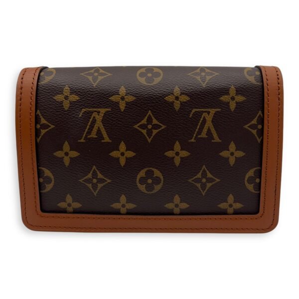Dauphine Belt Bag Brown in Monogram Coated Canvas, Gold hardware - Image 2