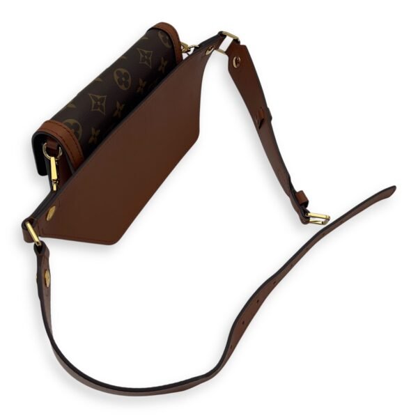 Dauphine Belt Bag Brown in Monogram Coated Canvas, Gold hardware - Image 27