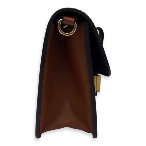 Dauphine Belt Bag Brown in Monogram Coated Canvas, Gold hardware - Image 4
