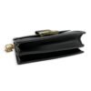 Dauphine MM Black Shoulder Bag in Calfskin, Gold hardware - Image 5
