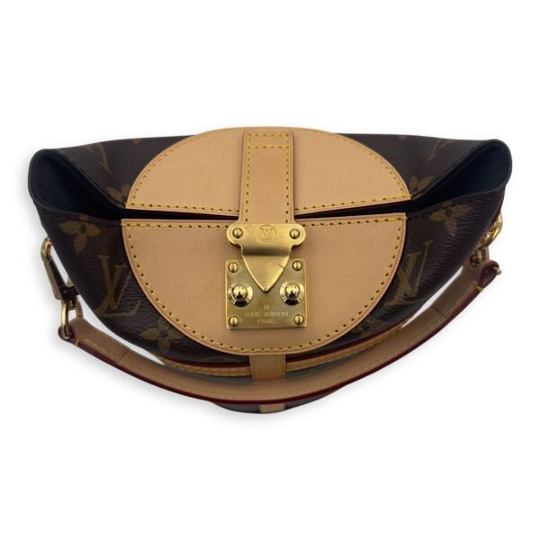 Duffle Brown Bucket Bag in Monogram Coated Canvas, Gold hardware - Image 13
