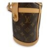 Duffle Brown Bucket Bag in Monogram Coated Canvas, Gold hardware - Image 19