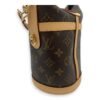 Duffle Brown Bucket Bag in Monogram Coated Canvas, Gold hardware - Image 20