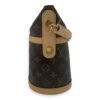 Duffle Brown Bucket Bag in Monogram Coated Canvas, Gold hardware - Image 3