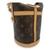 Duffle Brown Bucket Bag in Monogram Coated Canvas, Gold hardware - Image 9