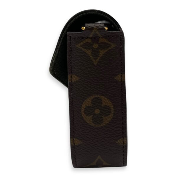Felicie Strap and Go Brown Crossbody Bag in Monogram Coated Canvas, Gold hardware - Image 3