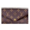 Felicie Strap and Go Brown Crossbody Bag in Monogram Coated Canvas, Gold hardware - Image 13