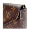 Felicie Strap and Go Brown Crossbody Bag in Monogram Coated Canvas, Gold hardware - Image 14