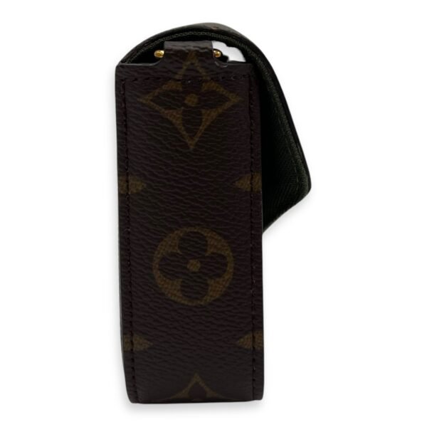 Felicie Strap and Go Brown Crossbody Bag in Monogram Coated Canvas, Gold hardware - Image 5