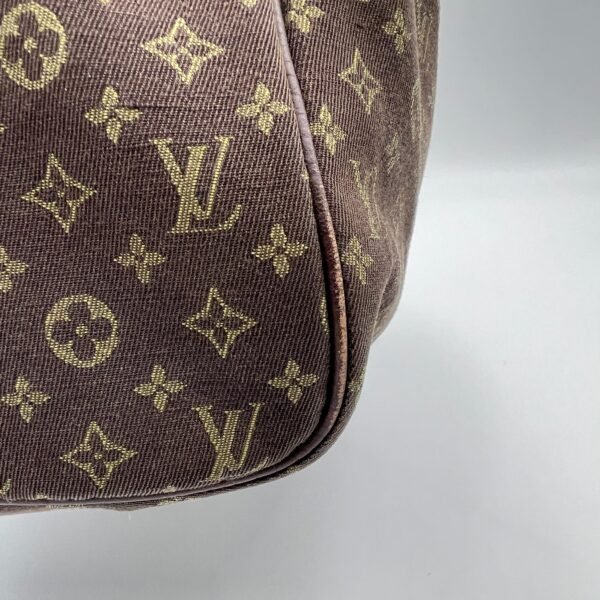 Idylle Monogram 30 Brown Top Handle Bag in Canvas, Gold hardware - Image 8