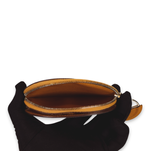 In-the-loop Mini Cardholder Sesame Card Holder in Epsom, Palladium hardware - Image 4