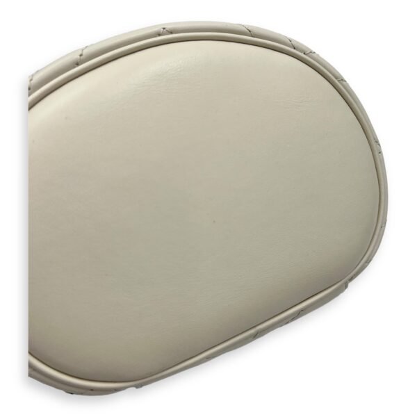 GG Marmont Backpack White in Calfskin, Gold hardware - Image 10