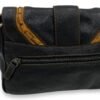 Gaucho Black Crossbody Bag in Calfskin, Ruthenium hardware - Image 12