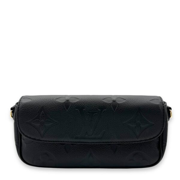 Ivy Crossbody Bag Black in Monogram Empreinte Leather, Gold hardware
