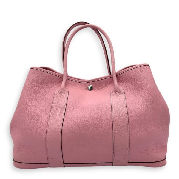 Garden Party 36 Sakura Pink Top Handle Bag in Negonda, Palladium hardware