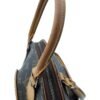 Ellipse Top Handle Bag Brown in Monogram Coated Canvas, Gold hardware - Image 15