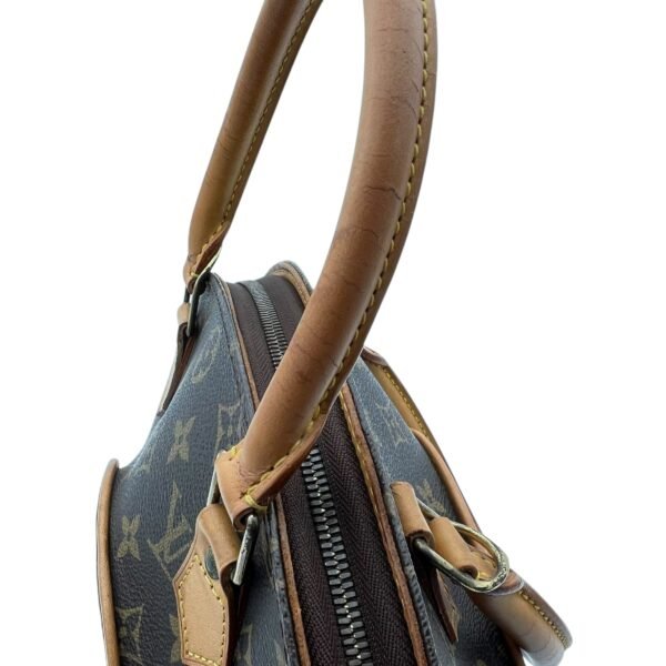 Ellipse Top Handle Bag Brown in Monogram Coated Canvas, Gold hardware - Image 15