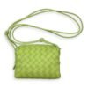 Loop Intrecciato Shoulder Bag in Lambskin, Gold hardware - Image 8
