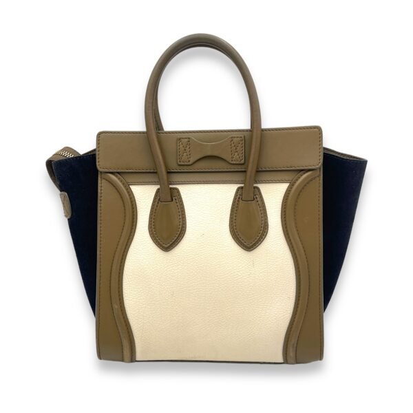 Luggage Top Handle Bag Micro Multi-colour in Calfskin - Image 2