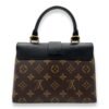 Locky BB Brown Top Handle Bag in Monogram Coated Canvas, Gold hardware - Image 2