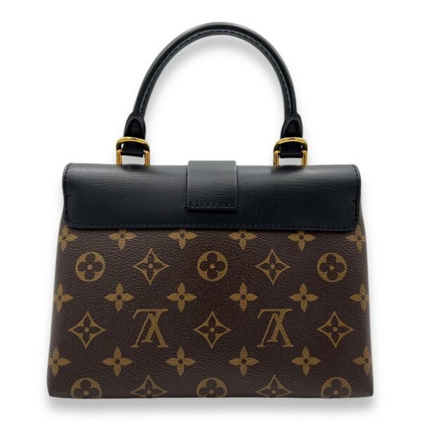 Locky BB Brown Top Handle Bag in Monogram Coated Canvas, Gold hardware - Image 2