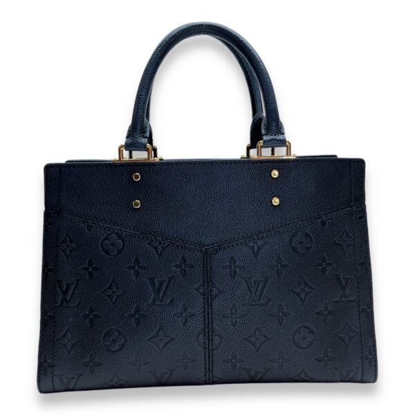 Sully PM Black Top Handle Bag in Monogram Empreinte Leather, Gold hardware - Image 2