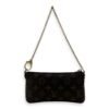 Milla Pouch MM Brown in Monogram Coated Canvas, Gold hardware - Image 2