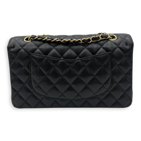 Classic Shoulder Bag Black in Caviar Leather, Gold hardware - Image 2