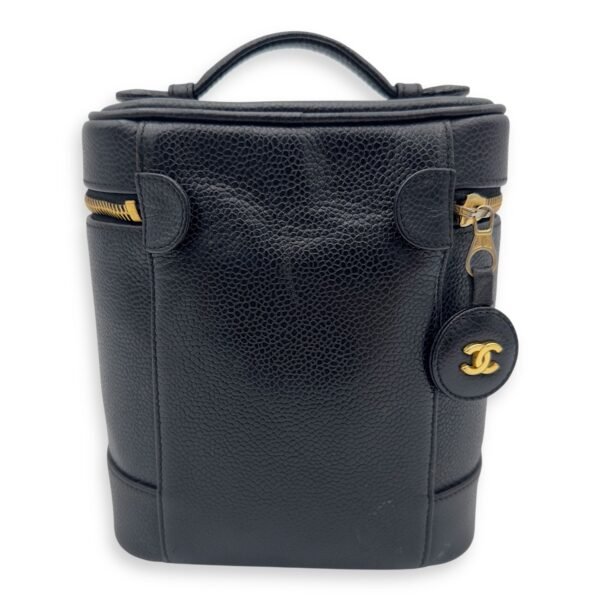 CC Vintage Vanity Bag in Caviar Leather, Gold hardware - Image 2
