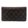 Christmas Animation Pochette Wallet On Chain Brown in Monogram Coated Canvas, Gold hardware - Image 2