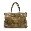 Bella Gold Tote Bag in Python Leather, Gold hardware - Image 2
