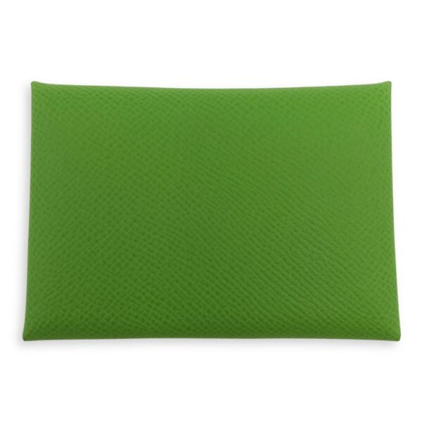 Calvi Duo Green in Calfskin, Silver hardware - Image 2