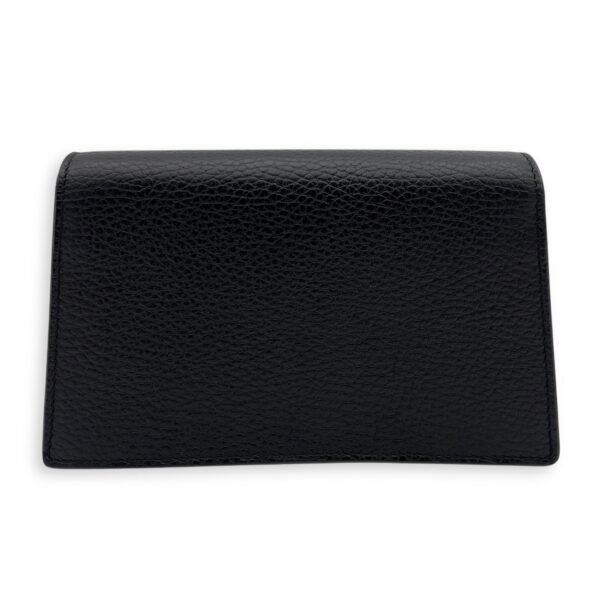 Dionysus Crossbody Bag Super Mini Black in Calfskin, Silver hardware - Image 2
