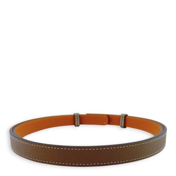 Kelly 18 Etoupe Belt in Epsom, Gold hardware - Image 2