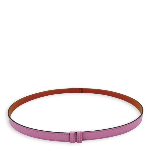 Kelly 18 Mauve Sylvestre Belt in Epsom, Gold hardware - Image 2